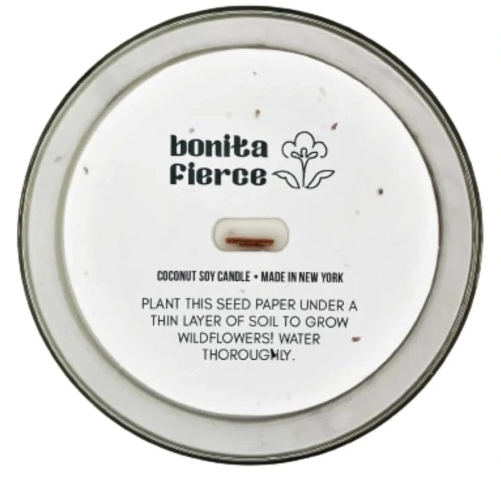 New! Bonita Fierce Cafecito Con Leche Candle  Mood: Freshly Brewed Cup of Coffee